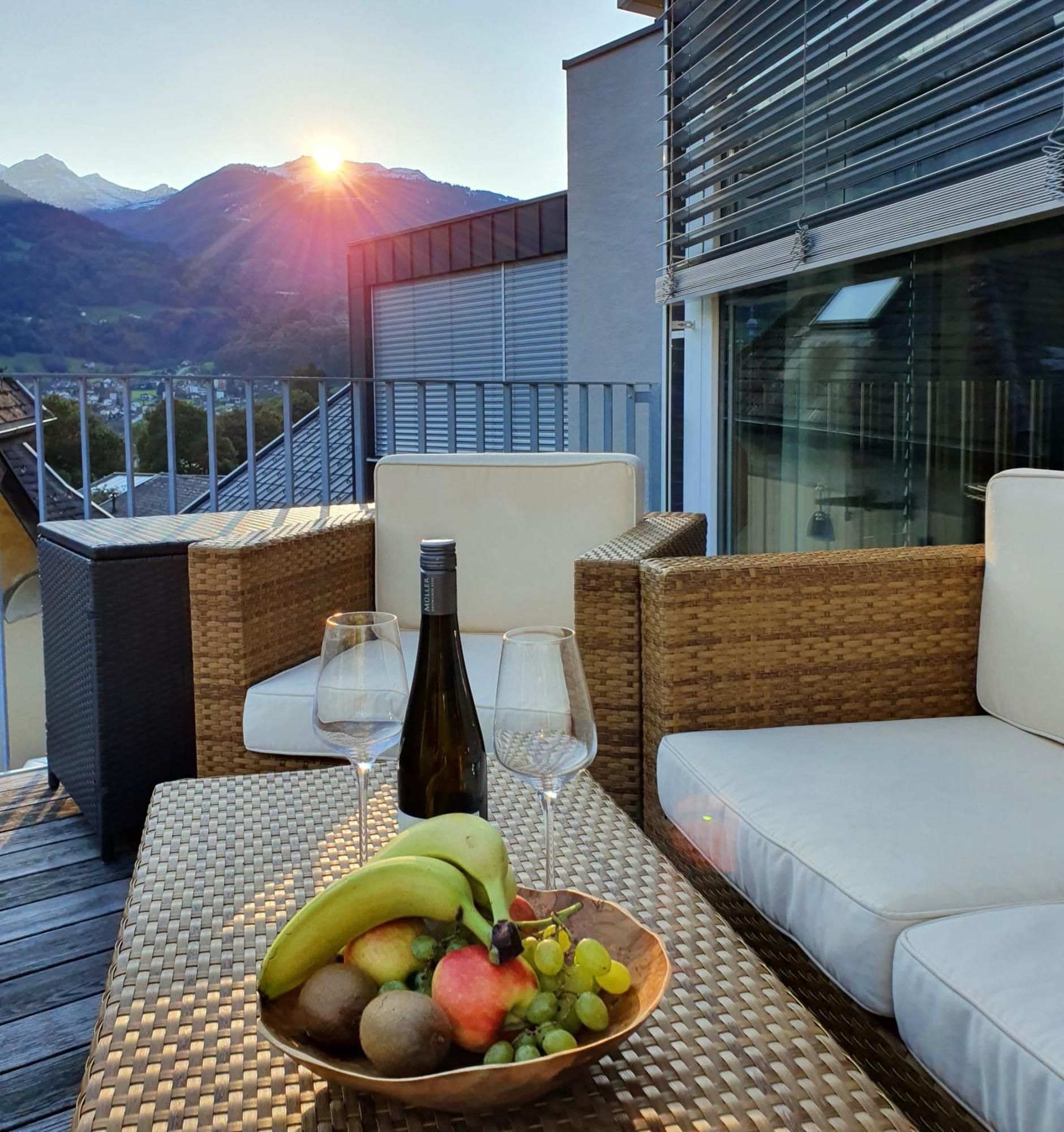 Adler Alpen Apartments 쉬룬즈 외부 사진