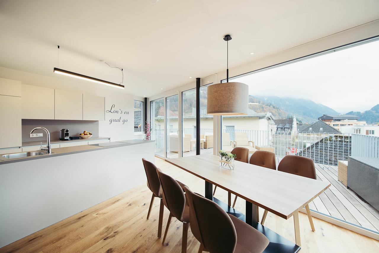 Adler Alpen Apartments 쉬룬즈 외부 사진