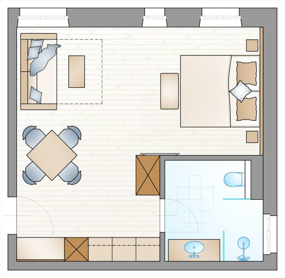 Adler Alpen Apartments 쉬룬즈 외부 사진